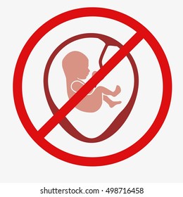 Embryo phase of born. Flat vector stock illustration. Embryo heart, embryo sign, embryo illustration, embryo icon, embryo isolated, embryo image, embryo vector