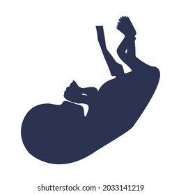 Embryo vector icon vector illustration design isolated