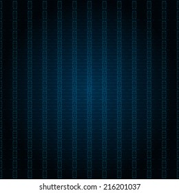 Emerald blue seamless shimmer background with shiny silver and black paillettes.