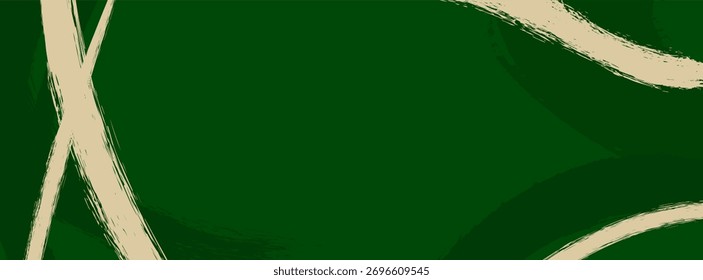 Fundo do traçado do pincel verde esmeralda