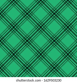 Emerald green tartan plaid Scottish pattern. Texture for background, wallpaper, plaid, tablecloths, clothes, shirts, dresses, jacket, skirt, paper, blankets and other textile products.