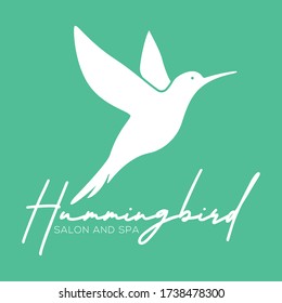Emerald Hummingbird Salon and Spa Logo