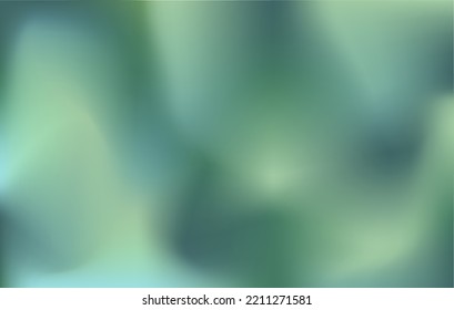 Emerald leafy foggy blurred poster wallpaper print. Grass lime abstract banner. Forest jade ombre mint green gradient background. Mockup for print presentation web lending card flyer ads wedding cover