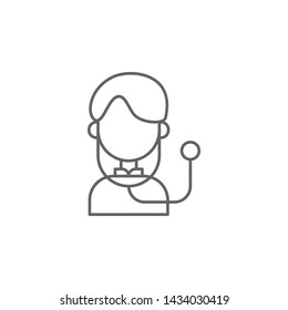 Emergencies, doctor icon. Element of emergencies icon. Thin line icon for website design and development, app development