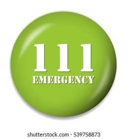 emergency 111 icon