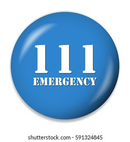 emergency 111 icon
