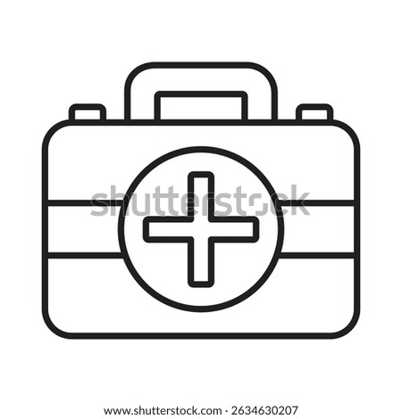 Emergency aid :Vector Icon which can easily modify or edit

