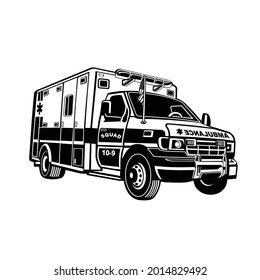 Emergency Ambulanceambulant Car Vector Design Stock Vector (Royalty ...