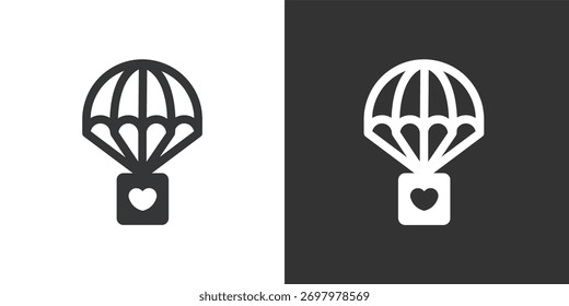 Emergency Assistance icon. Solid glyph series icon