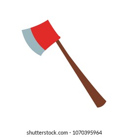 Emergency axe isolated