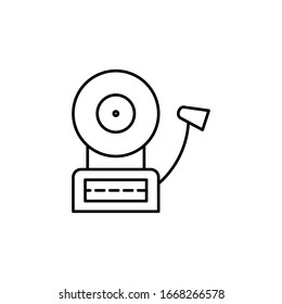 Emergency, bell icon. Simple line, outline vector elements of safety at work for ui and ux, website or mobile application