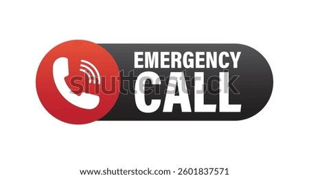 Emergency call banner design. Call us now, today. Call To Action Banner Design. Tech supporting symbol. Timetable, quotation, time, hours signs. Delivery, shopping symbol. Vector illustration