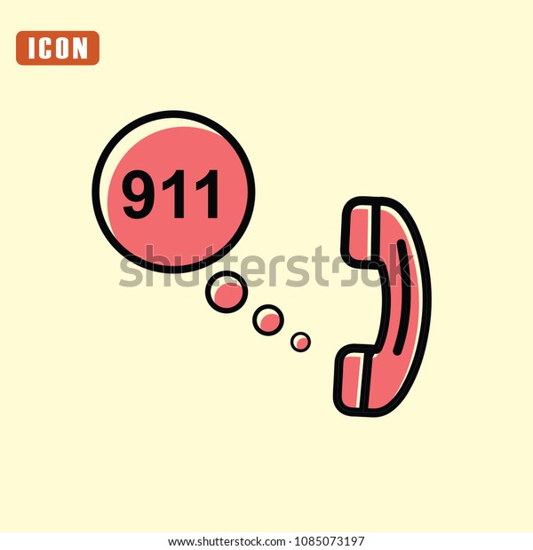 emergency call\
icon