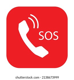Emergency call icon vector design