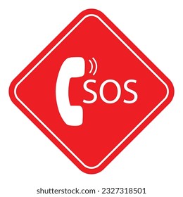 emergency call icon vector design