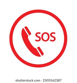 emergency call icon vector design