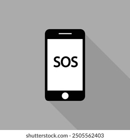 emergency call icon vector design
