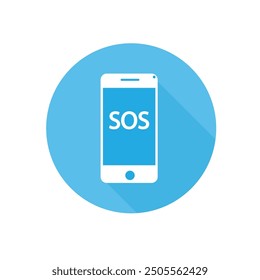 emergency call icon vector design