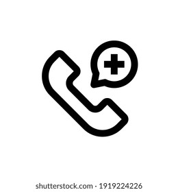 Emergency Call Line Icon For Business Website,apps, And Many More