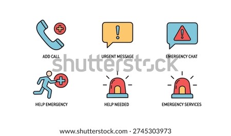 Emergency Call Line modern abstract tone