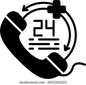 Emergency call New Creative Icon Design Vector