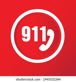 Emergency Call point. Eps 10 Vector illustration
