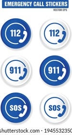 Emergency Call point. Eps 10 Vector illustration