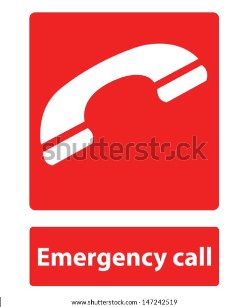 Calling for sign. Emergency Call. Telephones Emergency. Call sign ubrt2.