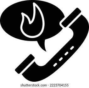 Emergency Call vector icon. Can be used for printing, mobile and web applications.
