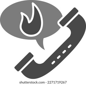 Emergency Call vector icon. Can be used for printing, mobile and web applications.