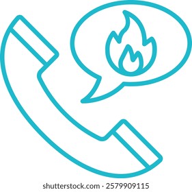 Emergency Call vector icon. Can be used for printing, mobile and web applications.