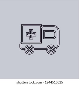 emergency car icon