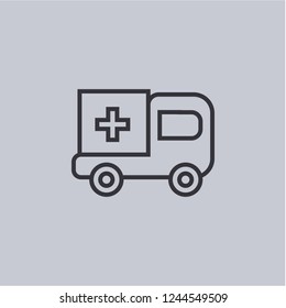 emergency car icon