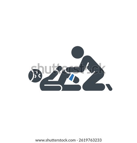 Emergency Care Icon Isolated On White Background