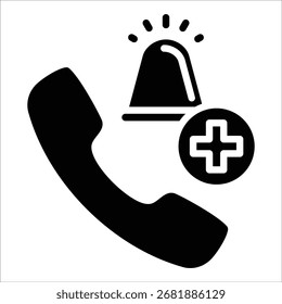Emergency Contact Icon Element For Design