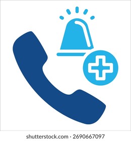Elemento Ícone De Contato De Emergência Para Design