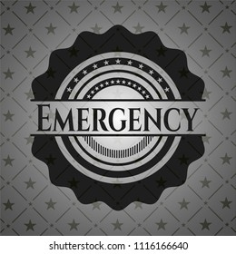 Emergency dark badge