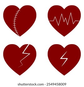 Desfibrilador de emergencia AED AID Punto de ubicación de RCP Detener los íconos de seguridad de la primera vida Símbolo del logotipo médico del personal de Vector Icono de etiqueta automatizada Estación del kit del bolso médico dentro para el doctor de la reanimación . 333