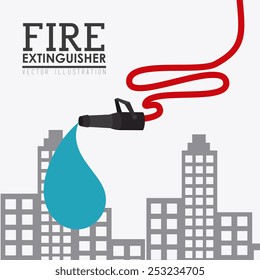 Emergency design over white background, vector illustration.