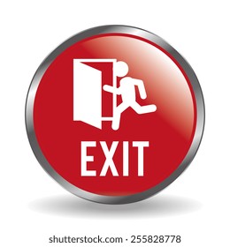 Emergency design over white background.