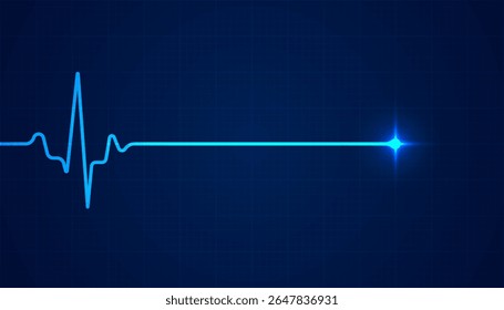 Monitorização de emergência por quilograma. Pulso de coração vermelho. Batimento cardíaco. Eletrocardiograma