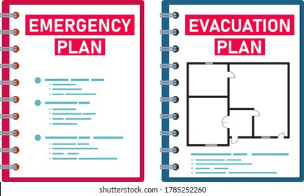 Emergency And Evacuation Plan On Paper