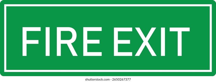 Emergency Exit Icon. Vector illustration of running man and exit door sign. Escape and evacuation symbol. Various exit sign isolated white background.Evacuation and relocation of people to safety.