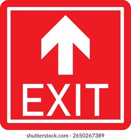 Emergency Exit Icon. Vector illustration of running man and exit door sign. Escape and evacuation symbol. Various exit sign isolated white background.Evacuation and relocation of people to safety.