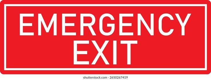 Emergency Exit Icon. Vector illustration of running man and exit door sign. Escape and evacuation symbol. Various exit sign isolated white background.Evacuation and relocation of people to safety.