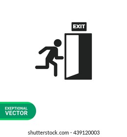 Emergency exit sign