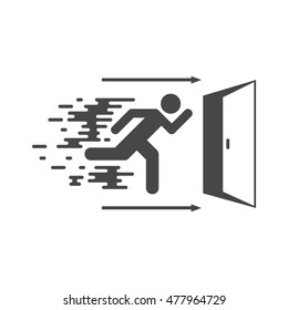 Emergency exit sign