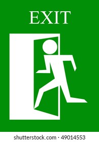 emergency exit sign