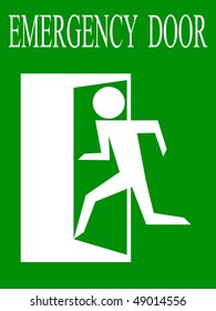 emergency exit sign