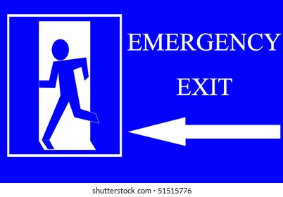 emergency exit sign